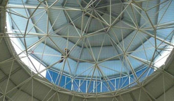 额尔古纳加气站网架